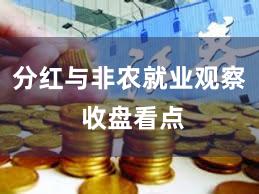 分红与非农就业观察 收盘看点